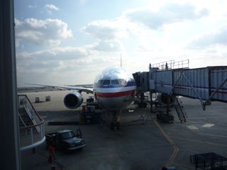 airplane at terminal