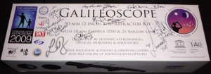Felicia Day + Battlestar Galactica Cast signed Galileoscope