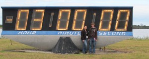 @MarkSands and I in front of Countdown Clock